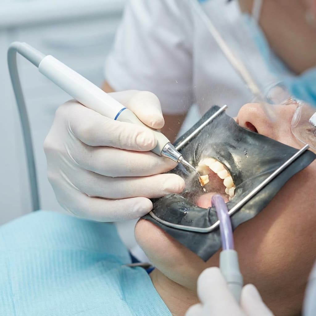 Ultrasonic Scaling at Zuhaib Dental Surgery